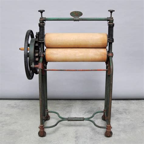 5 Emerson Electric Motor Measurements 30" x 18 12" x 36 12" high. . Antique mangle ironing machine for sale
